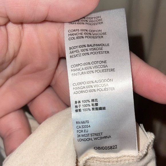 FREE PEOPLE Ivory Patchwork Balloon Sleeve Jade Oversized Top Small Boho - Picture 9 of 10